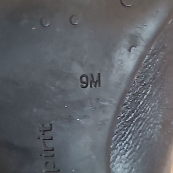 Easy Spirt Vegan Leather Black Ankel Booties - Picture 12 of 13